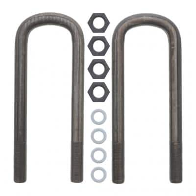 Semi-Round U-Bolt Kit 4.00in | Mack Engine | FUB-4761 / 7QK3148
