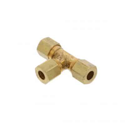 Tee Fitting Brass 1/4in Tube | MAF-3326 / 164C-4