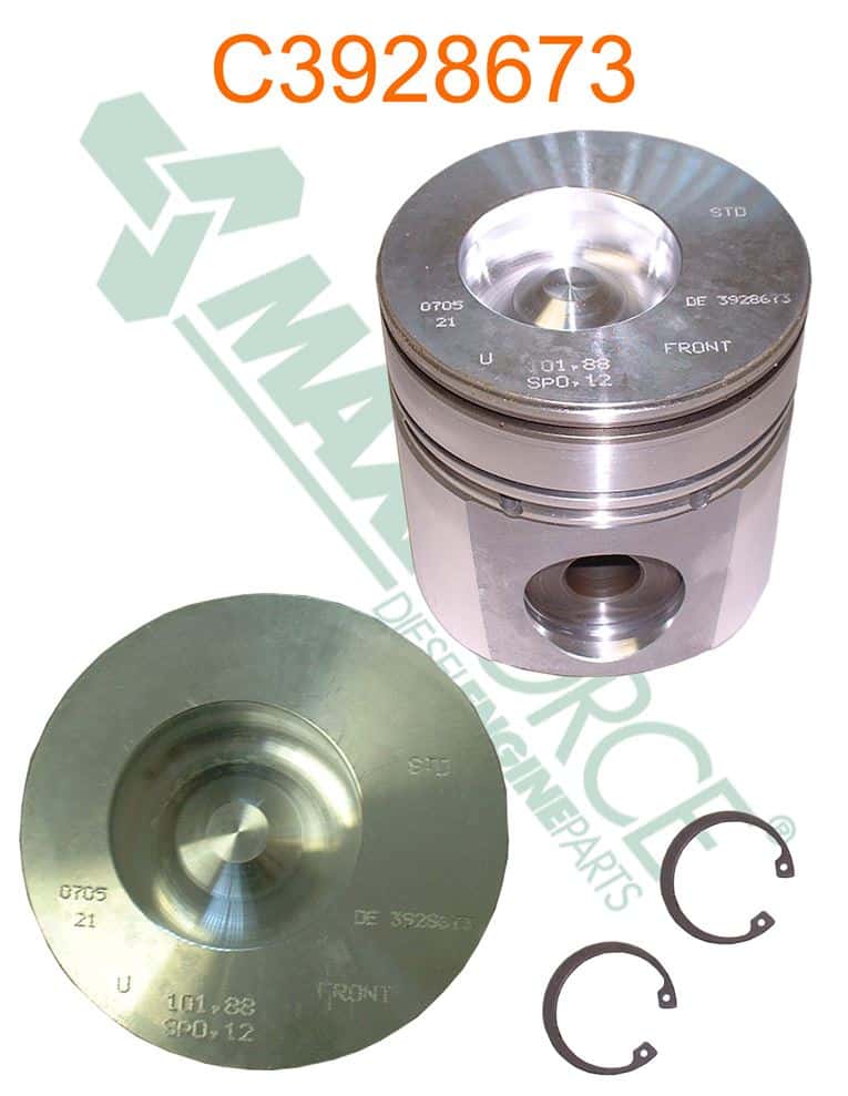 【専用】 Piston std | Cummins 6BTA 5.9 / Piston 8673 | 3928673 3928673 STD
