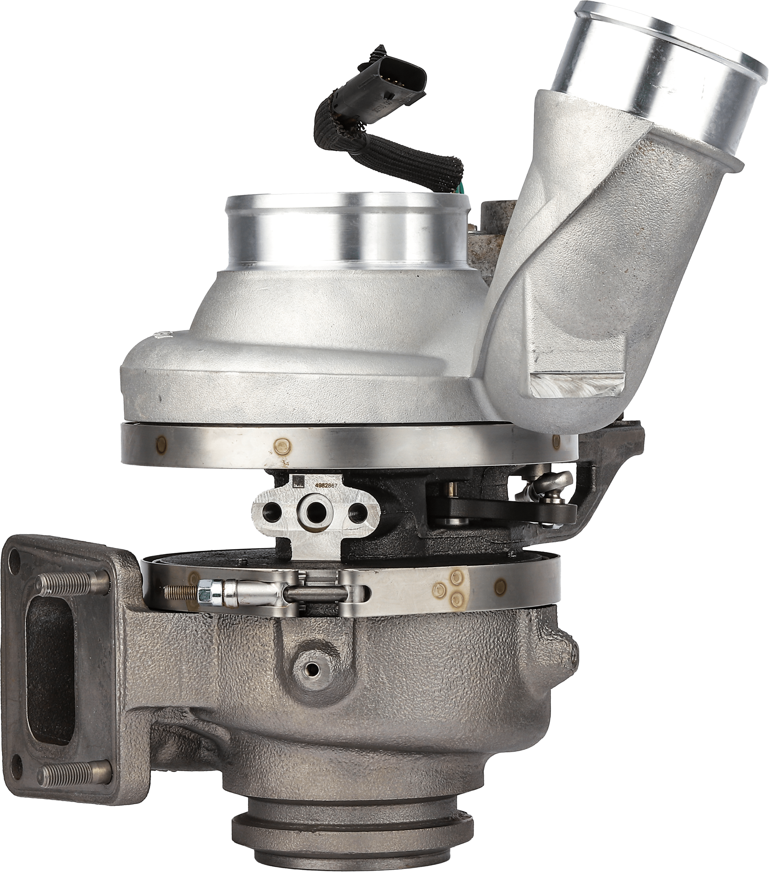 Reman B2Uv Turbo, Maxxforce Dt466 Mid Mount W/ Act