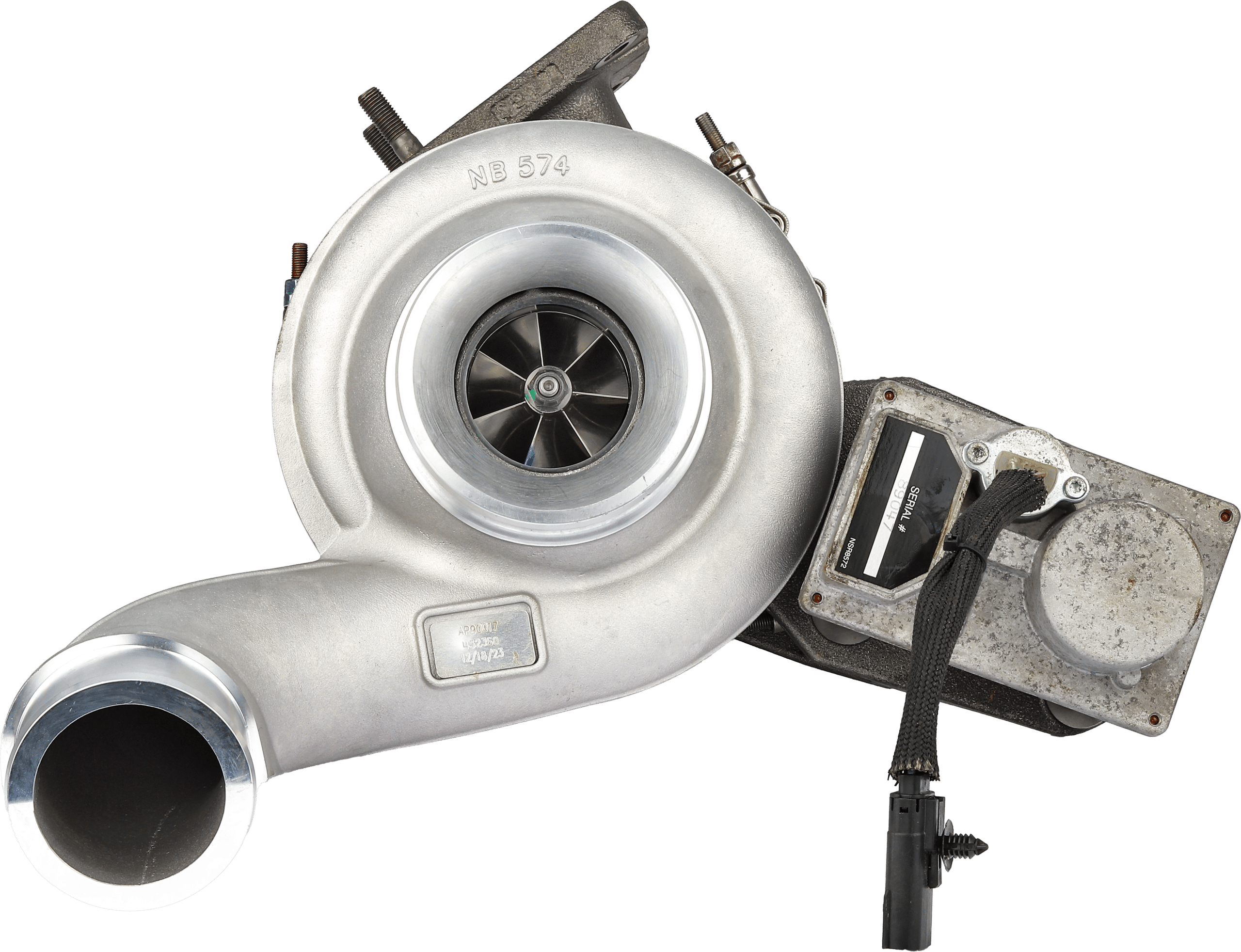 Reman B2Uv Turbo, Maxxforce Dt466 Mid Mount W/ Act
