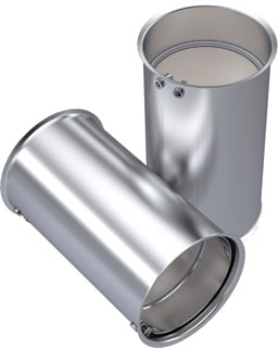 Poweredge Diesel Particulate Filter Caterpillar C7 DENSO DC1-C1110 NEW DIESEL PARTICULATE FILTER (DPF)