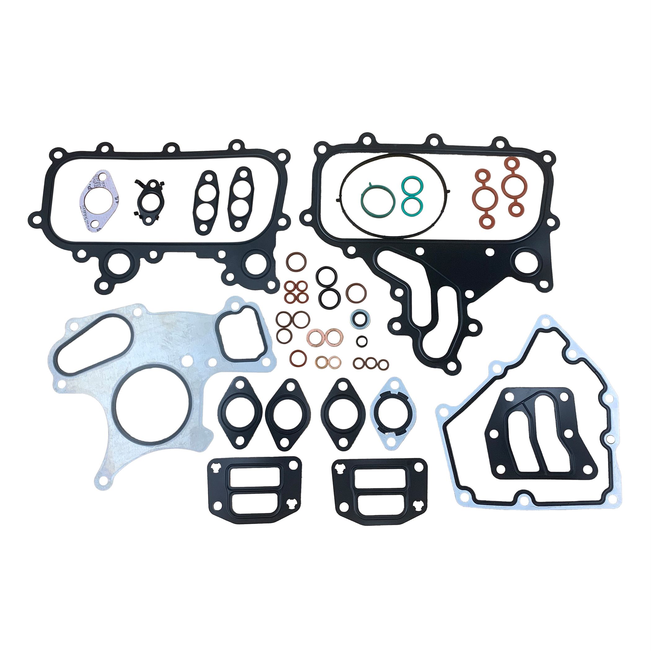 set, lower gasket w/o tc & op for caterpillar c7.1 acert | bc71dbot