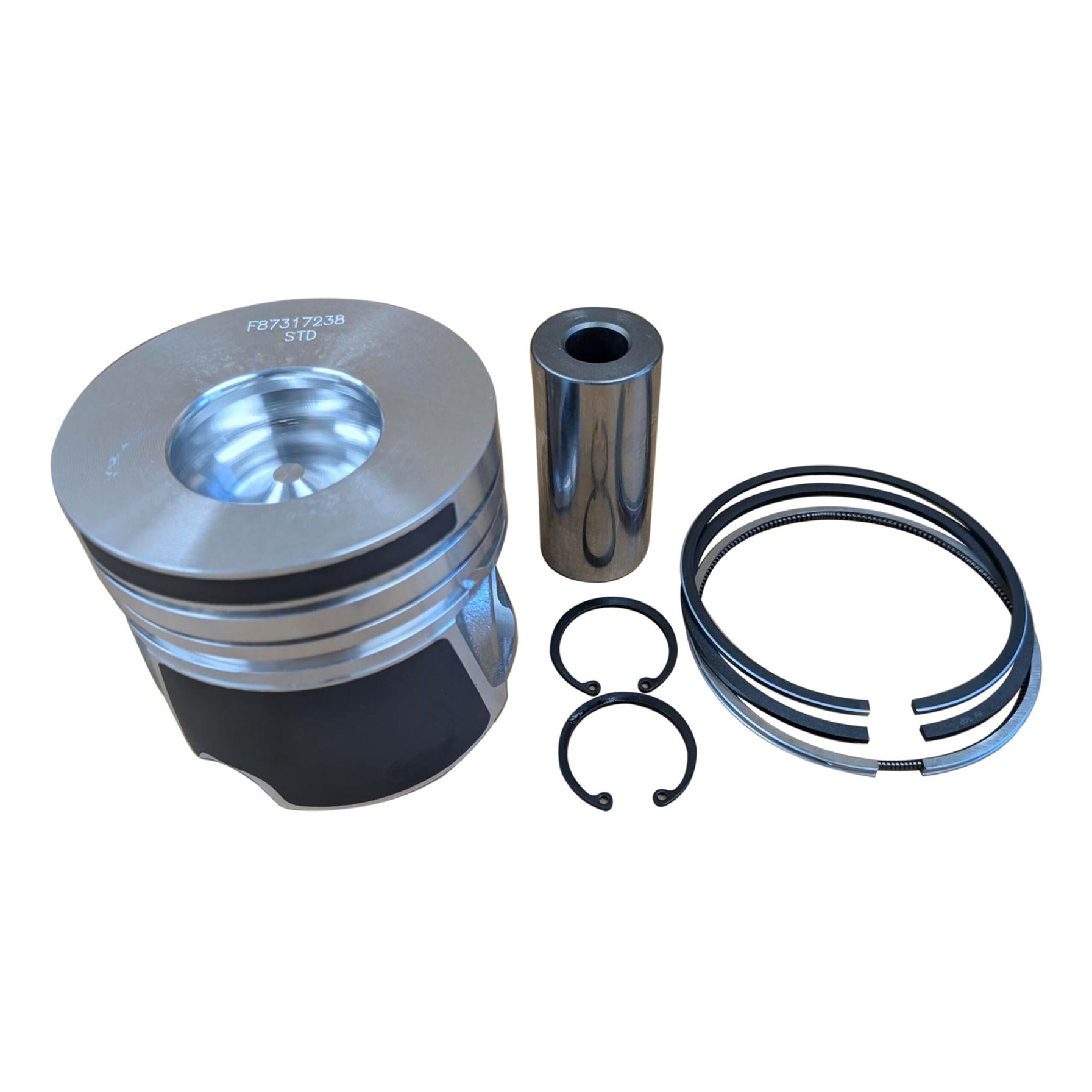 piston, with rings, .80mm for fpt iveco nef n45 & n67 | f87317249
