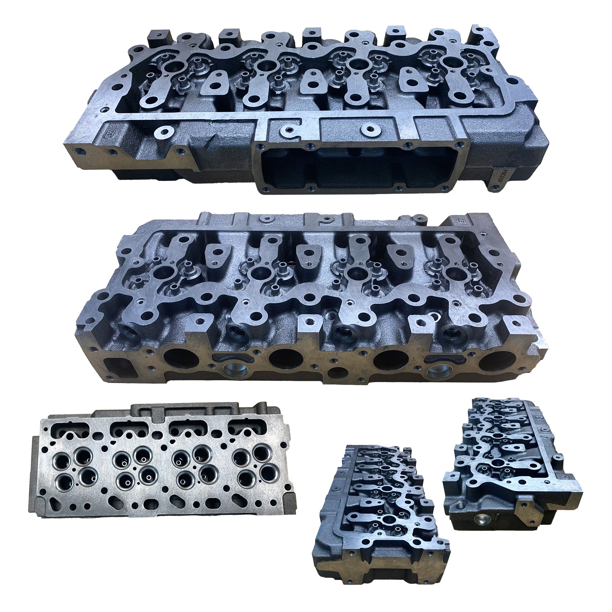cylinder head 4v, bare | john deere 4045 | tr520109uf