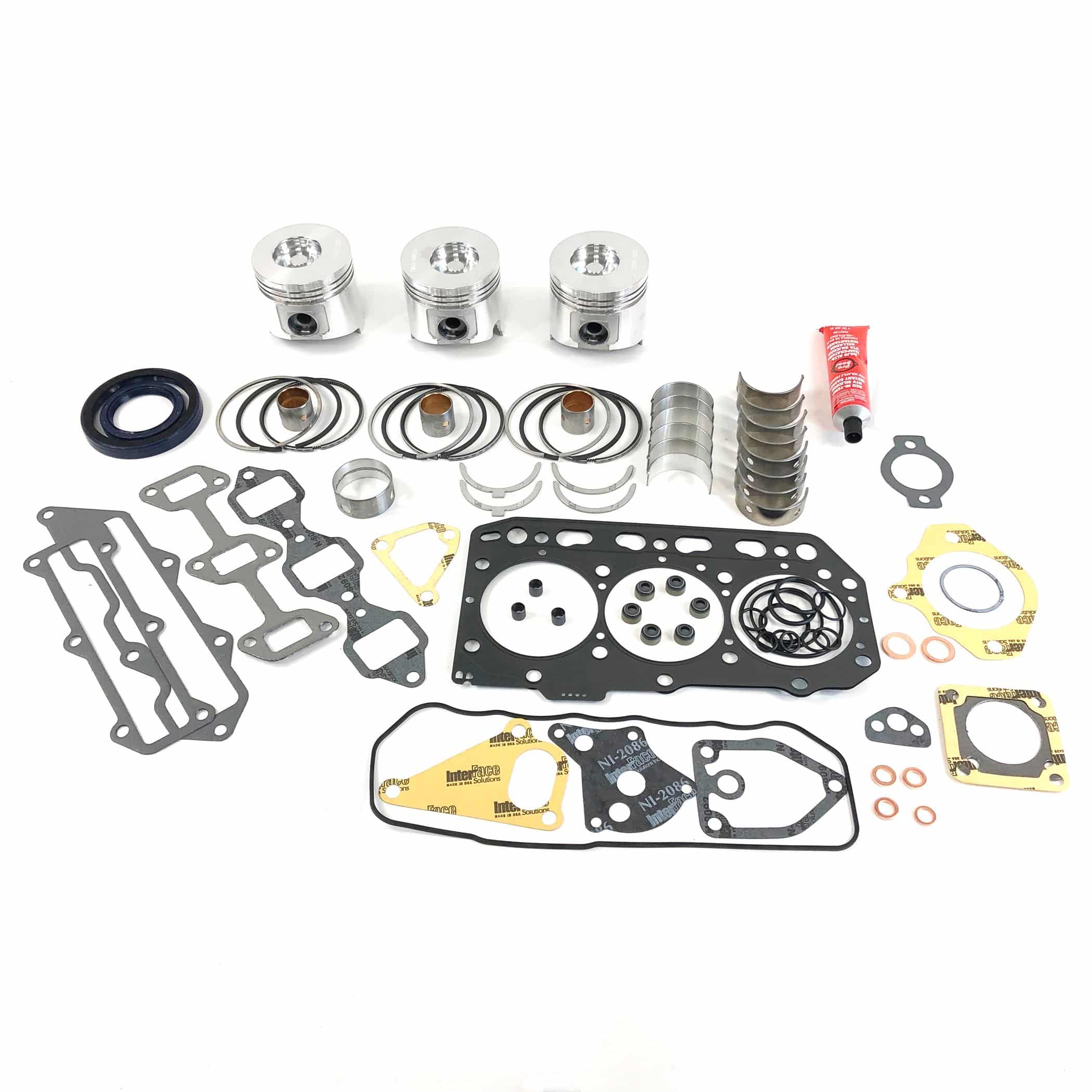 overhaul rebuild kit | yanmar 3tnv88 0.25mm | yok3tnv88/25