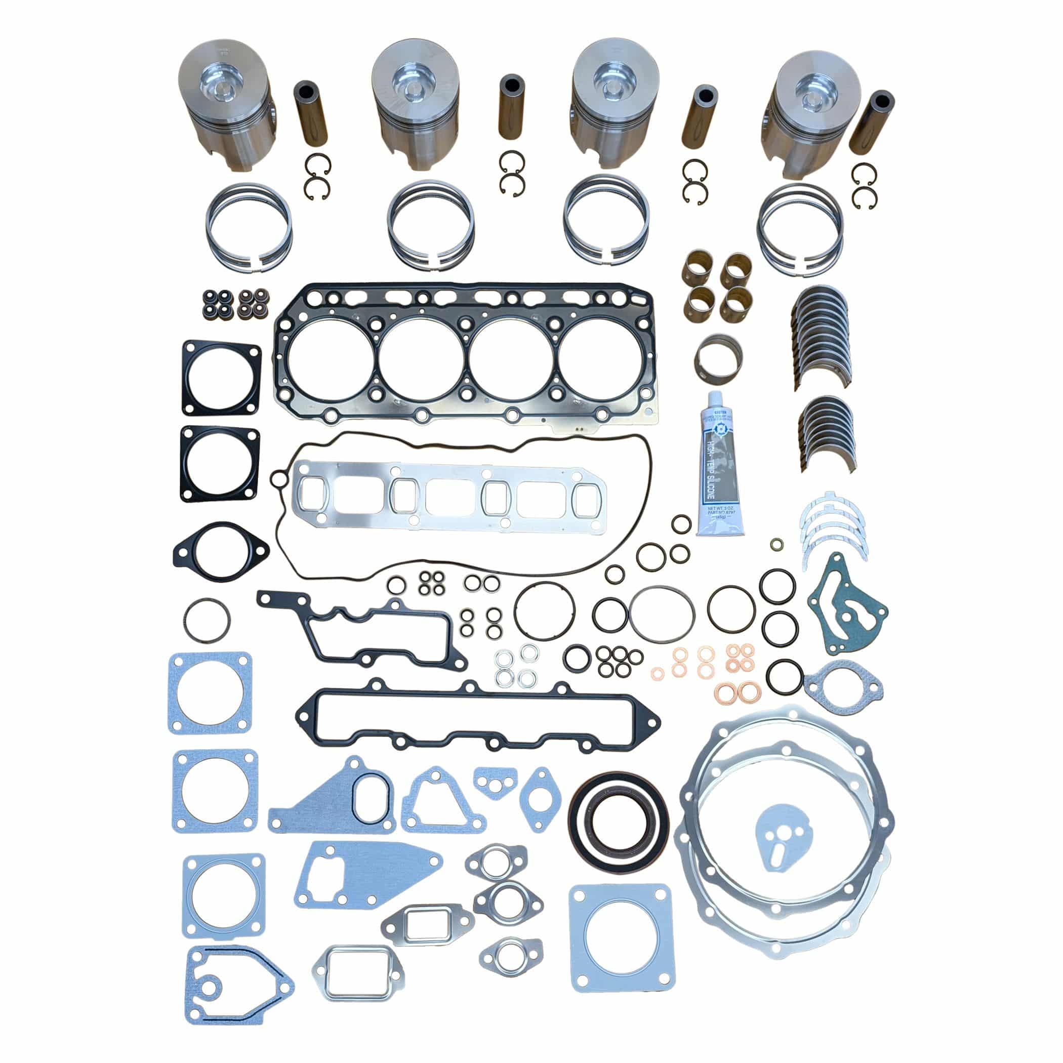 overhaul rebuild kit, std for yanmar 4tnv88c tier 4 final | yok4tnv88c