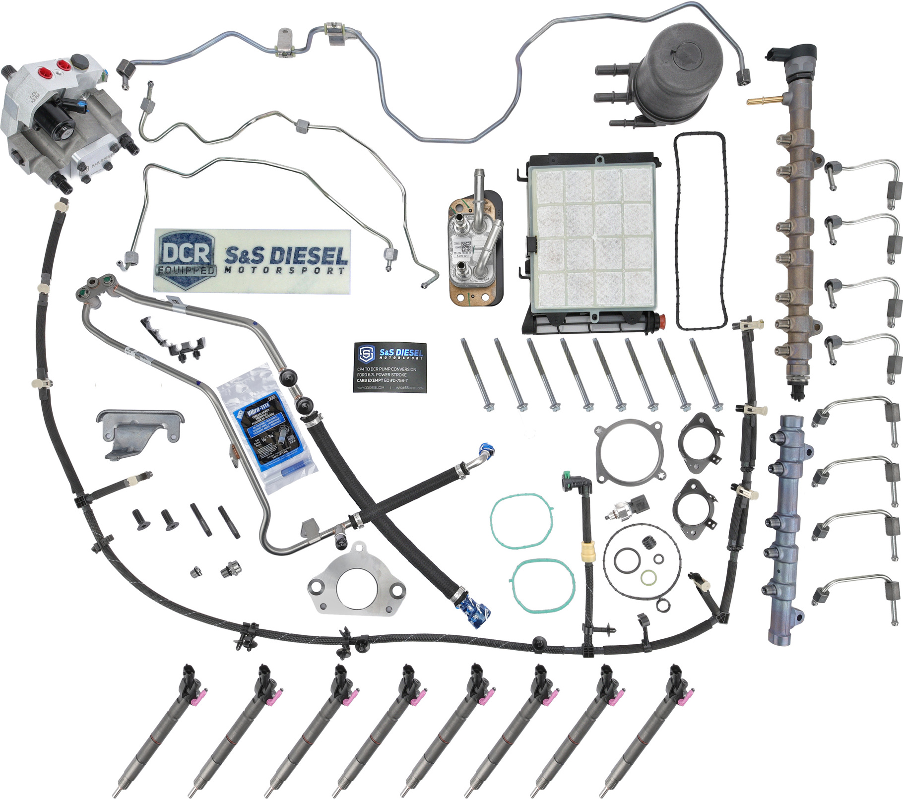 Fuel Contamination Kit, Ford 6.7L 20-22 DCR Pump AP57018
