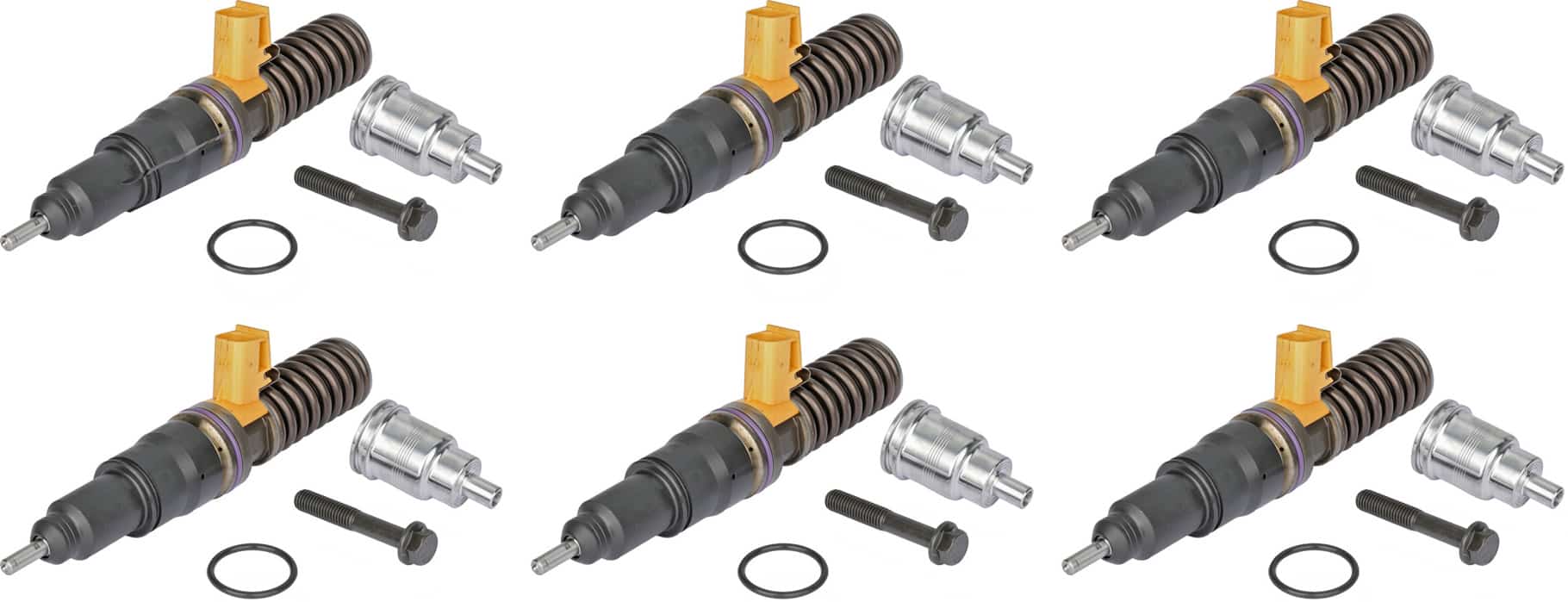 Remanufactured Fuel Injector AP55012 for E3.5volvo/mack D13 & MP8 (6)
