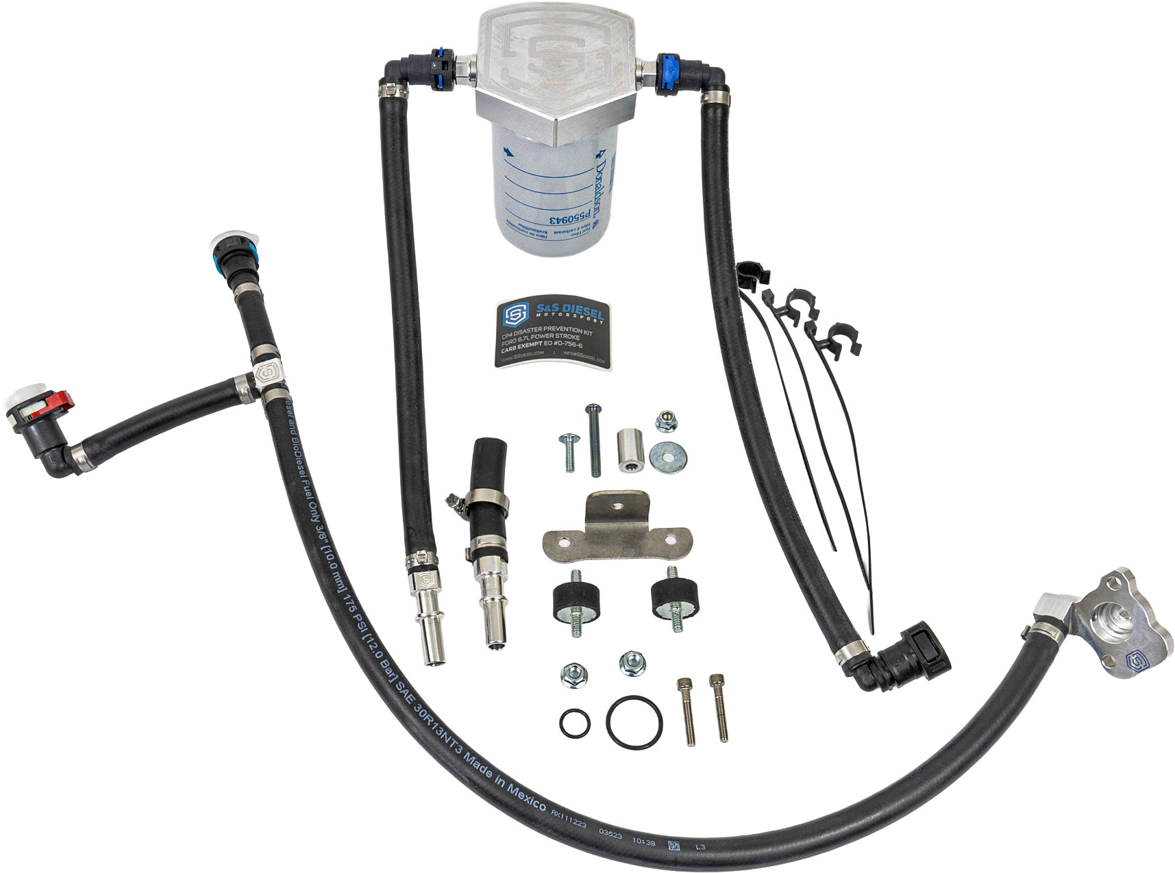 CP4 Disaster Prevention Kit, GEN2.1 Ford 6.7L 11+ DKT20050 for GEN2.1 Ford 6.7L 11+